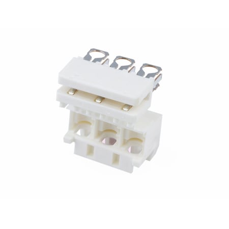 Molex Rectangular Power Connector, 3 Contact(S), Female, Idc Terminal, Receptacle 916271001